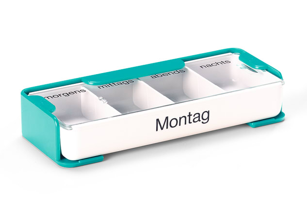 Medikamenten Vorratsbehälter Depot-Etui Bild 2