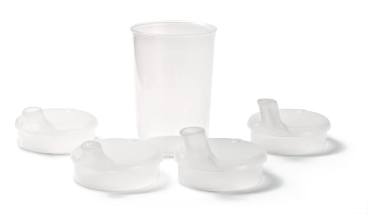 Trinkbecher Kunststoff, transparent Bild 1