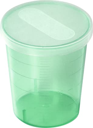 Z*Wiegand Einnehmebecher grün / Medizinbecher Bild 1