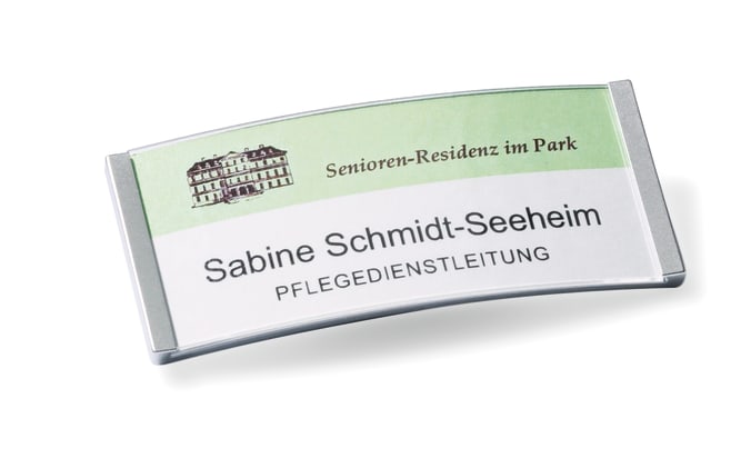 Namensschilder badgepoint® polar® 35 (10er-Pack) Bild 1