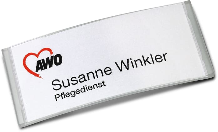 Namensschilder badgepoint® polar® 35 (10er-Pack) Bild 1