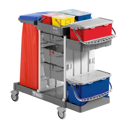 WiBUplus Reinigungswagen Bild 1