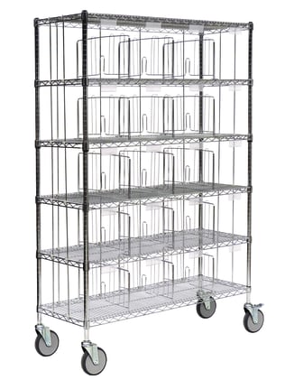 Novocal Sortierregalwagen Bild 1