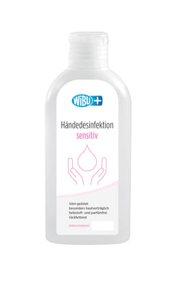 Alkoholische Lösung zur hygienischen und chirurgischen Desinfektion von Händen. Effektiv, sicher, gebrauchsfertig.
␍ Bild 1