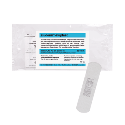 Aluderm aluplast elastische Pflasterstrips Bild 1
