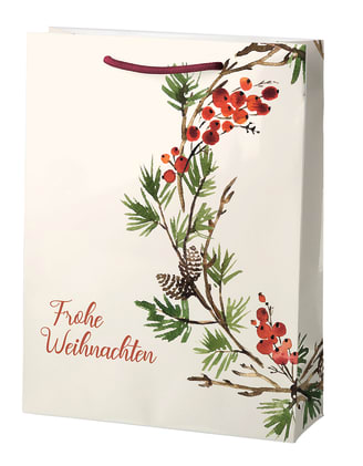 Weihnachtliche Papiertragetasche Bild 1
