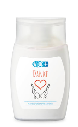 *WiBUplus Handschutzcreme sensitiv Danke-Edition Bild 1