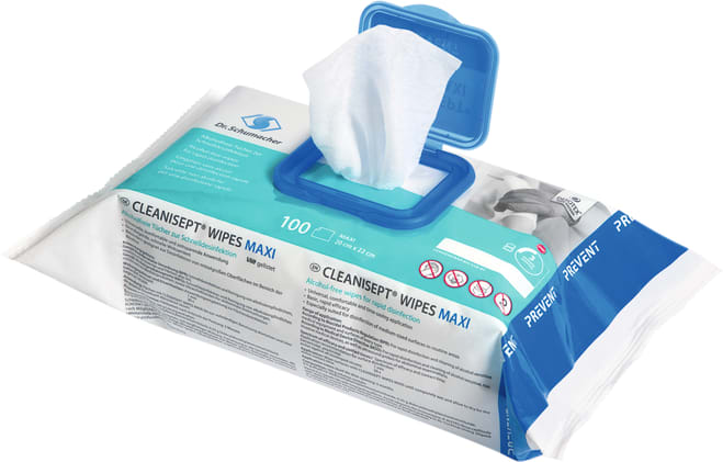 Cleanisept Wipes Maxi, 100 Tücher Bild 1