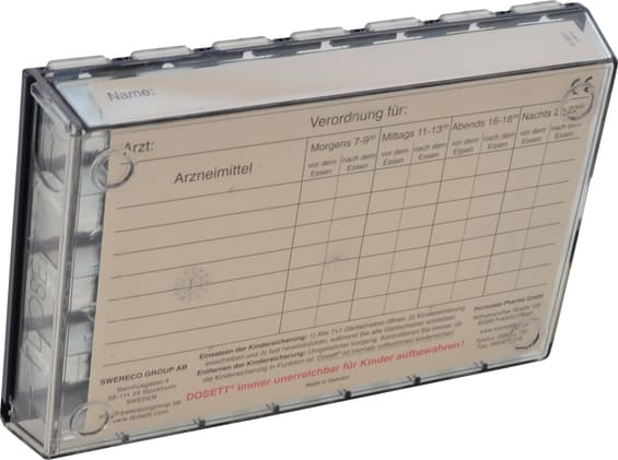 Wochen-Arzneikassette DOSETT® Bild 4