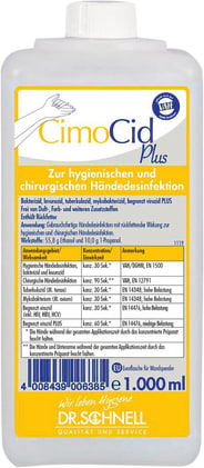 Cimocid Plus Händedesinfektion Bild 1