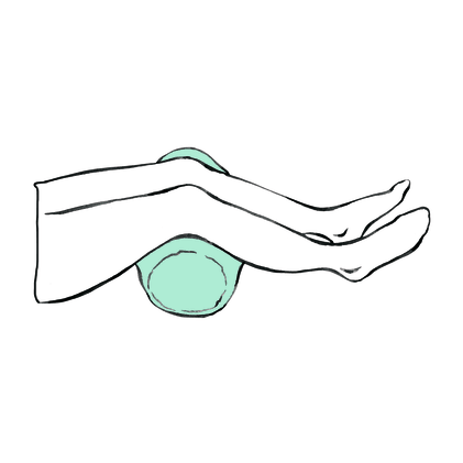 Rhombo-med® runde Rolle Bezüge Bild 2