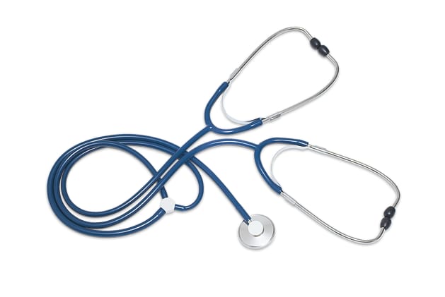 Lehrstethoskop blau Bild 1