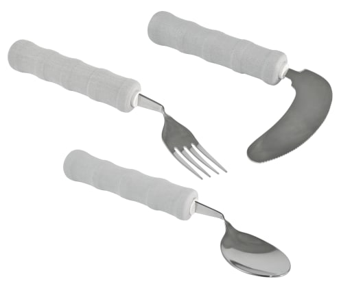 Besteck-Set abgewinkelt (3-teilig), Bild 1 Besteck-Set abgewinkelt (3-teilig) Bild 1