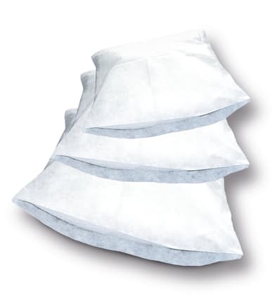 Einwegkopfkissen 40x40cm, weiß Bild 1