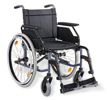 WiBUplus Standard-Faltrollstuhl Bild 1