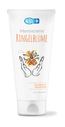 WiBUplus Intensivcreme, mit Calendulaöl für Hautpflege. Fördert Heilung, ideal für beanspruchte Haut.
␍ Bild 1