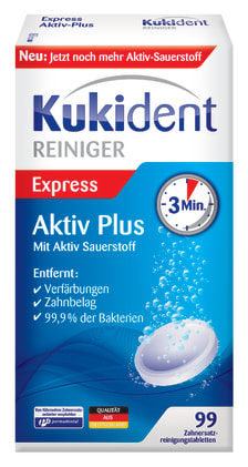 Kukident Reinigungstabletten Activ Plus Bild 1