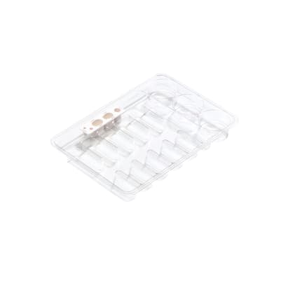 Melijekt Tabletteinsatz für 6 lose Pens, mit Rücksteckhilfe für Kanülen. Enthält Beschriftungsfolie und Einweg-Sammelbox. Bild 1