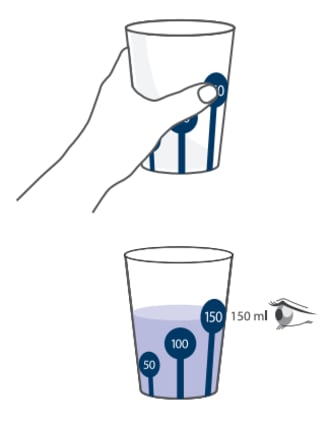 Trinkbecher mit Antirutsch-Blume, 10 Stück Bild 2