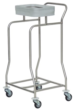 novocal Edelstahl-Wäschesammler Kompakt plus, NW81 Bild 1