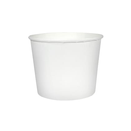 Hartpapierbecher weiß, 50 Stück Bild 1