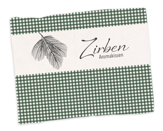 Zirbenholz entfaltet durch Körperwärme seinen beruhigenden Duft, unterstützt das Raumklima und kann die Schlafqualität fördern. Bild 1