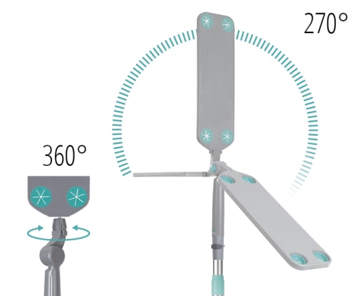 Staubwischer Twist mit Handgriff Bild 1