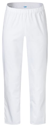 Das elastisches Taillenband sorgt für optimalen Sitz und die aufgesetzte Gesäßtasche bietet praktischen Stauraum für Arbeitsuntensilien. Bild 1