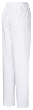 Kasack in Schlupfform für Pflegende miit Rundum-Gummizug, ohne Taschen, abgesteppte Bügelfalte. Der Schlupfkasack ist waschbar bis 95°C. Bild 2