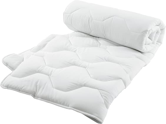 WiBUplus Einziehdecke Classic mit Wabensteppung mit einem Füllgewicht von ca. 1300g. Bild 1