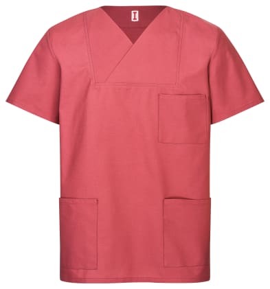 Kasack mit V-Ausschnitt, Seitenschlitzen & 3 Taschen. Indanthren-Färbung für hohe Farbintensität und Tragekomfort bei voller Bewegungsfreiheit. Bild 1