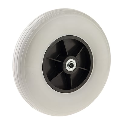 Rad m. Ku.-Rippenfelge schwarz, TPE-Schaumreifen Bild 1