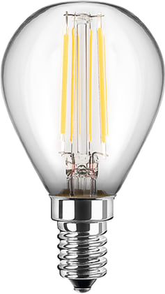 LED Tropfenform G45 4,5W (40W) E14 470lm 2700K Bild 1