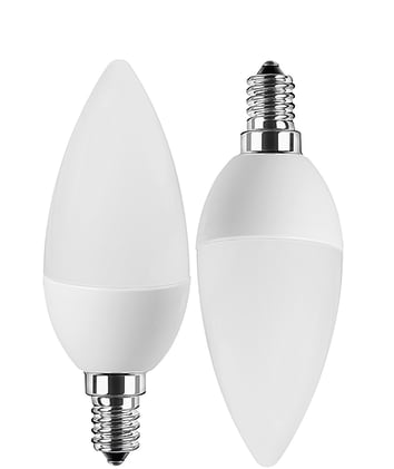 LED Kerzenform 6W (40W) E14 470lm 2700K, dimmbar Bild 1