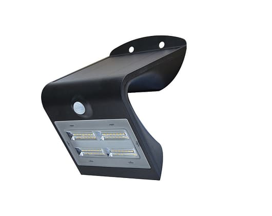 LED Solarleuchte 3,2 Watt schwarz 400lm 3000K, Bild 1