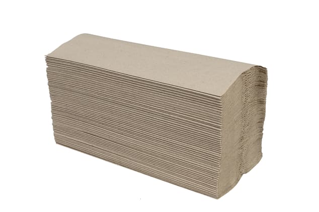 Handtuchpapier, 25 x 51 cm, natur, 1-lagig Bild 1