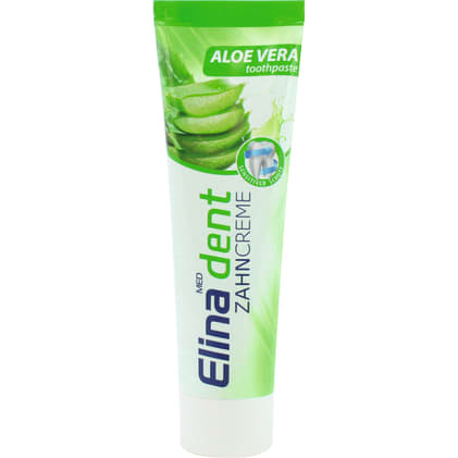 Zahncreme Elina Aloe Vera Fluorid 100 ml Bild 1