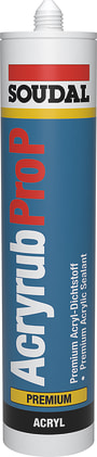 Acrylat Soudal Acryrub Pro P weiß Bild 1