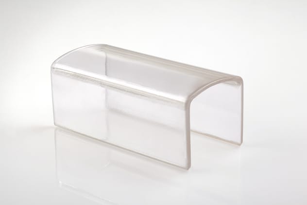 Das Namensschild für Pflegebett, transparent (Quadratrohr) hat die Maße von 37 – 42 mm.
␍ Bild 1