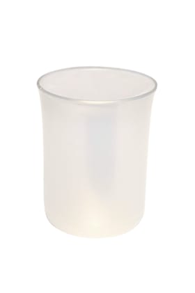 Zahnputzbecher perlweiß Bild 1