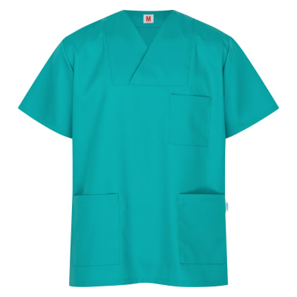 Kasack Berlin aus Lyocellgemisch mit V-Ausschnitt, 3 Taschen & Seitenschlitzen. Mit Kervita Stick. Pflegeleicht & industriewäschegeeignet. Bild 1