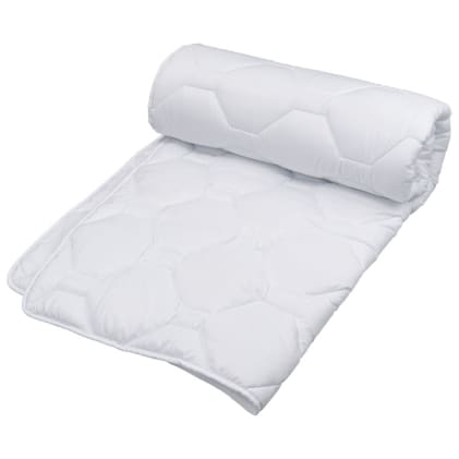 Flammhemmende Decke mit farbiger Kennzeichnung – sicher, komfortabel & ideal für den Einsatz in sensiblen Bereichen des Pflegealltags. Bild 1