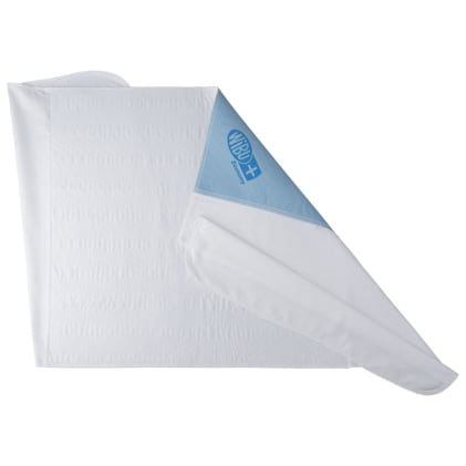 Krankenunterlage mit Flügeln – saugstark, atmungsaktiv und nässeabweisend. Ideal für Pflegeeinrichtungen und höchste Hygienestandards. Bild 1