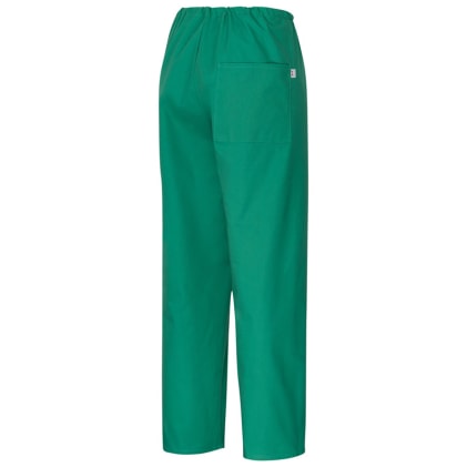 Bereichshose aus Baumwolle mit Seitenschlitzen, Bindeband & Gesäßtasche. Bequem & praktisch – ideal für Pflegeeinrichtungen und den Berufsalltag. Bild 3