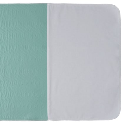 Hautverträgliche Krankenunterlage mit Flügeln, auch bekannt als Glückstädter, mit Flüßigkeitsaufnahme von ca. 2.500 ml/m². Bild 2