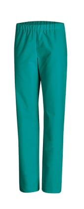 Strapazierfähige Schlupfhose mit Gummizug und Gesäßtasche – pflegeleicht, bequem und ideal für den Arbeitsalltag in der Pflege. Bild 1