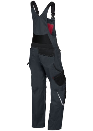 Strapazierfähige Latzhose mit Reißverschlusstaschen, Smartphonetasche & Zollstocktasche. Ideal für Handwerk & Alltag mit maximalem Stauraum. Bild 1