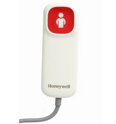 Birntaster mit einem 7-poligen Anschlussstecker bzw. selbstlösendem Stecksystem ink. einer Ruftaste. Bild 1