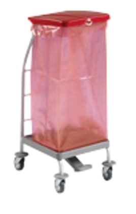 Abfallsammler Dust 4161 mit Pedal, 70 Liter Bild 1