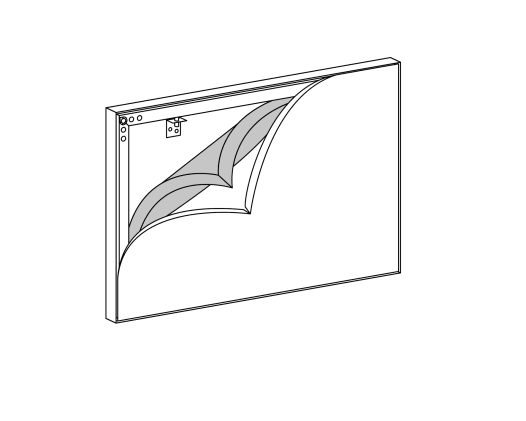 Akustikbild 90 x 60 cm Bild 2